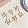 Pinza para el Cabello Estrella de Dopamina Transfronteriza Pinza para el Cabello de Estrella de Cinco Puntas Y2K de Niña Linda Pinza para Flequillo de Bebé Color Caramelo