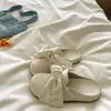 Nuevas Pantuflas de Suela Blanda para Primavera y Otoño 2026 con Moño Francés, Pantuflas Cerradas para Mujer, Zuecos de Suela Gruesa para Uso en Exteriores, Medias Pantuflas para Mujer