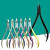 Tijeras de acero inoxidable para manicura y pedicura, disponibles en stock.