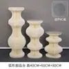 Mesa de Sobremesa Dobrável para Festa de Casamento Coluna Romana Coluna de Papel Adereços de Casamento Ornamentos Mesa de Exibição de Coluna de Papel Liderança de Estrada