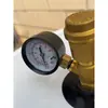Bomba de calor de fonte de ar tanque de expansão caldeira de aquecimento por piso válvula de alívio de pressão de tampa vermelha pequena válvula de exaustão válvula integrada manômetro componente de segurança