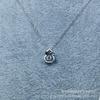 Collar de Plata Esterlina, Collar de Calabaza Caliente Corazón Latiente para Mujer, Joyería de Colgante Dinámico, Regalo de San Valentín para Novia, Directo del Fabricante