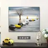 Galeria de Arte da Família Qiao: Pintura Decorativa de Caixa de Medidor Elétrico de Luxo Leve, Pintura de Parede para Caixa de Distribuição, Capa de Caixa de Corrente Fraca para Sala de Jantar, Mural para Caixa de Interruptor Elétrico