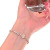 Pulsera dulce y exquisita versátil de color contrastante para mujer, nicho, exquisita, personalidad, moda, estudiante, amigas, novia, joyería de mano al por mayor