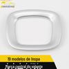 Adequado para 19 Insipai volante meio logotipo moldura decorativa Insipai controle central volante logotipo etiqueta de lantejoulas