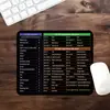 Excel atajos de teclado inglés alfombrilla de ratón transfronteriza personalizada ip oficina tamaño grande para computadora portátil pad pequeño para escritorio