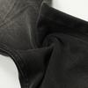 Rayo onda de agua cleanfit desgastado retro degradado lavado al agua tubo recto alto negro gris jeans pantalones