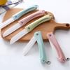 Cuchillo de Fruta Doméstico de Cerámica Plegable Cuchillo Mini Portátil de Cerámica Cuchillo Pelador de Cocina Cuchillo de Fruta para Turistas
