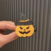 Accesorios para el cabello de Halloween para niños de Europa y América, horquilla con clip lateral de calabaza y murciélago, tocados divertidos para fiestas de disfraces al por mayor