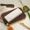 Caja de regalo clásica de papel estilo chino con tapa y base, adecuada para peines, pulseras de semillas de Bodhi y otros artículos; caja de embalaje rectangular, exquisitamente diseñada