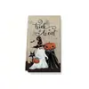 Venta Caliente Transfronteriza Halloween Cocina Plato Deseo Toalla Atmósfera Festiva Decorativa Regalo Toalla Mesa de Comedor Toalla Absorbente Venta al por Mayor