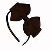 Amazon Diadema de Color Sólido con Lazo para Niñas Diadema de Poliéster Acanalado Accesorios para el Cabello Lindos y Versátiles