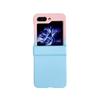 Nueva Funda Aplicable para Teléfono Móvil Samsung Zflip7 Degradado Samsung Zflip 20% de descuento Funda Protectora para Pantalla Plegable Acabado Táctil de Piel W24Flip