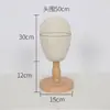 Cabeza de Maniquí para Pelucas Soporte de Exhibición para Sombreros Cabeza de Maniquí Cubierta de Tela Cabeza de Maniquí Escaparate de Tienda de Ropa Cabeza de Maniquí Maniquí