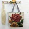 Nova Bolsa de Tecido com Fio de Ouro de Lado Único Estilo Transfronteiriço, Fornecimento de Comércio Exterior, Bolsa de Ombro Feminina Fashion, Bolsa de Compras, Bolsa de Ombro de Lona Artística