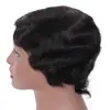 Touca para cabelo curto cacheado estilo onda d'água Moda europeia e americana touca feminina de cabelo natural curto touca de cabelo natural africano