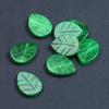 12x 16mm Folhas Verdes Secas Back Cloud DIY Pulseira Colar Brincos Borla Acessórios