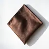 Cachecol Quadrado Formal Masculino Monocromático, Cachecol de Bolso de Lapela de Terno Jacquard de Alta Qualidade, Lenço de Terno Masculino, Cachecol de Peito para Vestido, Pequeno Xadrez Escuro