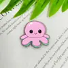 Pulpo de Dibujos Animados con Brillo Transfronterizo Accesorios Acrílicos Joyería DIY Sacando la Lengua y Burlándose Vaca Gafas Lindas Pato Enojado