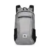 Mochila Dobrável Colorida Transfronteiriça, Mochila Leve para Exterior, Mochila de Armazenamento Esportivo de Viagem de Grande Capacidade com Impressão de Logo