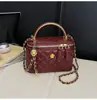 Bolso Bandolera Mini Cadena de Diamantes para Mujer 2026 Nuevo Bolso de Mano de Lujo Ligero Bolso de Hombro Elegante Bolso Cuadrado Pequeño