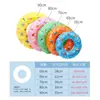 Venta al por mayor de fabricantes anillo inflable para natación infantil color sólido fluorescente boya salvavidas anillo para natación de una sola capa engrosada con doble bolsa de aire 50-90