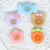 Botones de Resina Coloridos Fruta Pegamento de Crema Cabello Pin Banda para el Cabello Funda de Teléfono Móvil Agujero Hebilla de Zapato Taza de Agua Pegatina Accesorios DIY