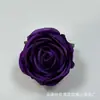 Cabeza de Flor de Rosa Imitación para Hanfu, Flor Artificial para Decoración del Hogar, Flor Artificial de Rosa Roja al por Mayor