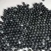 Jade birmanês natural 8 MM Preto Redondo Bead Jade Jóias Acessórios Bulk Bead Pingente A Mercadorias Preto Frango Material Jade Beads