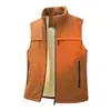 Chaleco de Hombre Transfronterizo Invierno Nuevo Estilo Forro Polar Cálido Chaleco de Lana de Cordero Talla Grande Chaqueta sin Mangas de Moda para Hombre