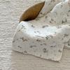 Manta de gasa de cuatro capas de algodón para bebé, toalla de baño, manta para siesta, estilo blogger de clase A, para niños y bebés