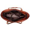 Bolsa Tote Transfronteiriça Rpet Reciclado Pu Bolsa de Axila de Couro Rpet Bolsa de Ombro Feminina Reciclada Fábrica Personalizada