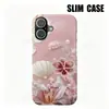 Funda para Teléfono Película de Cobertura Total Flor de Perla Rosa Suave Manzana 18Pro Comercio Exterior al por Mayor Iphone17Pro
