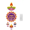 Decoração de Festa Indiana Diwali para Novo Produto Transfronteiriço Decoração de Porta Adereços de Decoração para o Feriado Diwali Enfeites de Porta