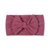 Comercio exterior transfronterizo medias de nailon para bebé diadema de lazo súper suave y cómoda banda elástica alta para el pelo accesorios para el cabello 228