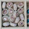 Bola de diamante incrustada con cuentas de cristal de pedrería, cuentas con agujero, cuentas espaciadoras, hechas a mano, material para colgante de pulsera de mano, accesorios de joyería DIY al por mayor