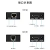 Cable de red único HDMI a RJ45 de 60 m, extensor de amplificación de señal de transmisión de red HD, extensor HDMI
