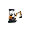 Excavadora Compacta de Orugas Diésel Tipo 18 para Excavación de Zanjas en Jardines y Huertos, Excavadora Pequeña para Uso Doméstico y Agrícola