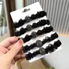 Elástico de Cabelo Simples com Alta Elasticidade, Elástico de Cabelo Moderno para Prender o Cabelo, Corda de Cabelo Novo Estilo, Elástico de Cabelo de Organza com Strass, Acessório de Cabelo de Rede