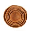 Esterilla para Cesta Colgante de Flor de Palmera de Coco, Manta de Plantación de Fibra de Coco, Forro para Cesta Colgante de Hierro Forjado, Esterilla de Palmera de Coco de Múltiples Tamaños para Cesta Colgante