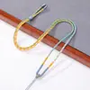 Novo Cordão para Colar Colorido Misturado Chinês Lanwen DIY Semi-acabado Ajustável Joia Tecida à Mão Ornamento Cordão para Pendurar Pingente