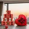La Alegría de Mudarse a una Casa Nueva: Decoraciones para la Preparación de la Escena de la Sala de Estar, Juego Completo de Regalos y Decoraciones para la Ceremonia de Inauguración de la Casa