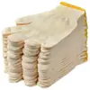 Luvas de proteção ao trabalho luvas de fio de algodão luvas masculinas espessadas resistentes ao desgaste local de trabalho manual luvas protetoras atacado