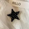 Pinza para el Cabello de Estrella Estilo Coreano con Acabado de Alta Gama, Exquisita Pinza Lateral de Estrella de Cinco Puntas para el Cabello, Pinza de Pato de Estilo Sencillo Accesorio para el Cabello para Mujeres