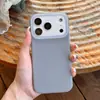 Aplicável ao iPhone 18 Capa para Celular com Sensação de Pele Gelatina Silicone Líquido iPhone 17 Cor Sólida 15 Cobertura Total 16 Capa à Prova de Queda