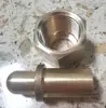 Tubo de Inflado de Válvula con Conector de Aguja para Máquina de Agua con Gas Soda, Cilindro de Acero Ordinario de Dióxido de Carbono G5/8, Botella Pequeña