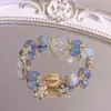 Pulseira Colorida de Contas Dopamina 2024 Nova Tendência Nicho Alto Padrão Fofa Pulseira de Cachorro Dachshund com Charme Infantil