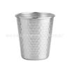 Taza de Cerveza Taza de Café Taza Coreana Patrón Diamante Patrón Martillado Camping al Aire Libre Acero Inoxidable 304 ins Taza de Agua para Camping