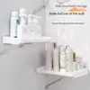 Estante de almacenamiento multifuncional cocina multicapa hueco esquina de piso estante para condimentos baño plano estante de almacenamiento