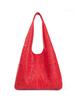 Bolsa de Hombro Cruzada Retro Paisley Hueca Versátil Casual Grande para Mujer Primavera 2025